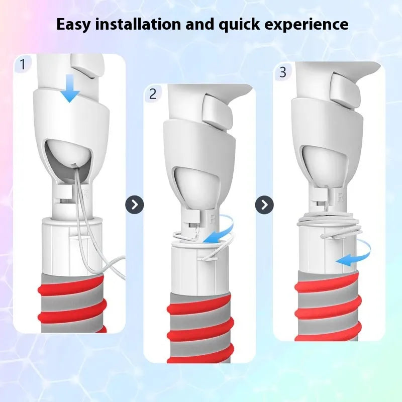 Meta Quest 3 Compatible VR Light Sword Gamepad Hand Grip Controllers
