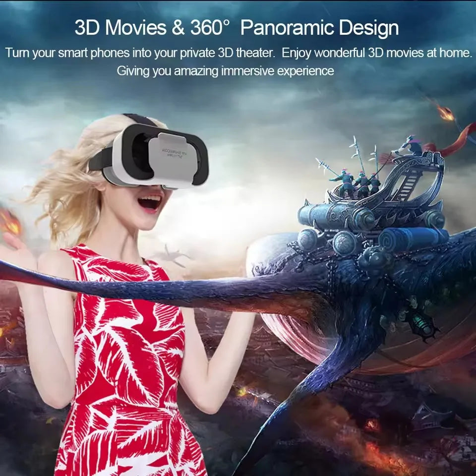 3D VR  G05A Glasses Headset Headmounted Virtual Reality Adjustable VR