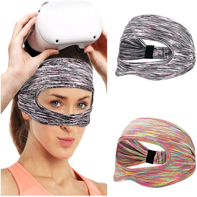 For Oculus Quest 2 Accessories VR Mask Cover Breathable Sweat Band
