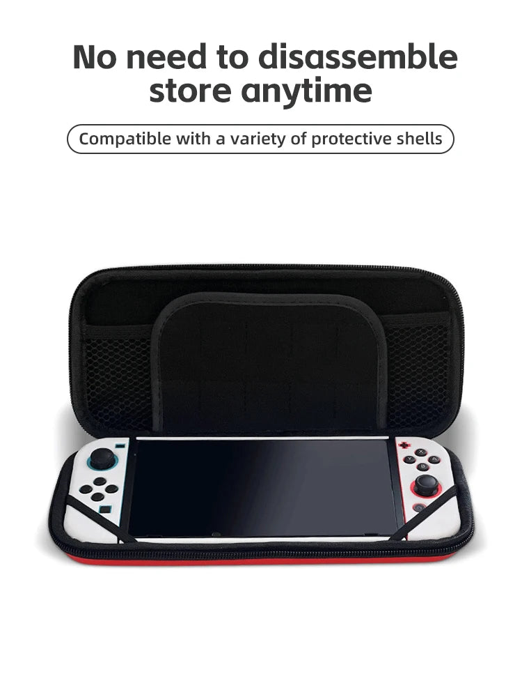For Nintendo Switch Case Portable Storage Bag Waterproof Hard Shell NS