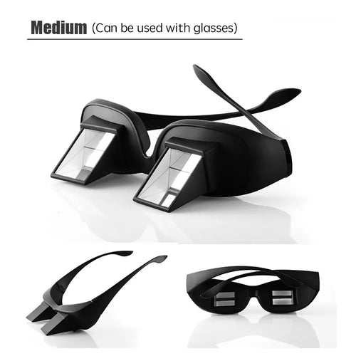 Amazing Lazy Creative Periscope Horizontal Reading Books Sit Glasses