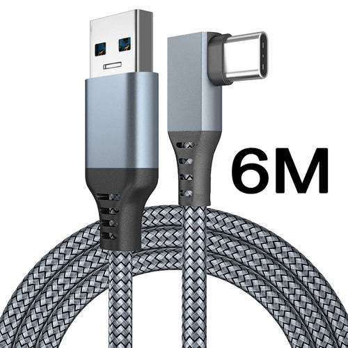 Virtual Reality VR Glasses Cable USB A To Type C 5M for Oculus Quest 2